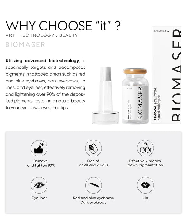 BIOMASER Pigment Removal Solution