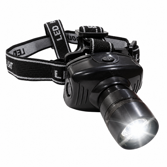LED Head Light Black
