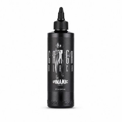 Dynamic Ganga Black Tattoo Ink - 8 oz. Bottle
