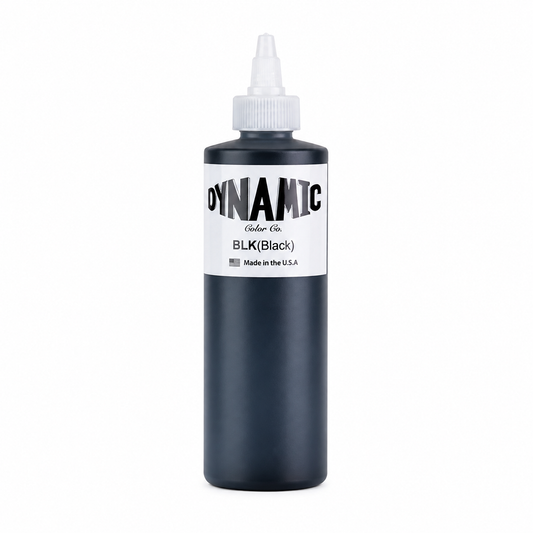 Dynamic Black Tattoo Ink