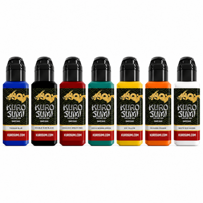 Kuro Sumi Master Ink Set of 7Pcs