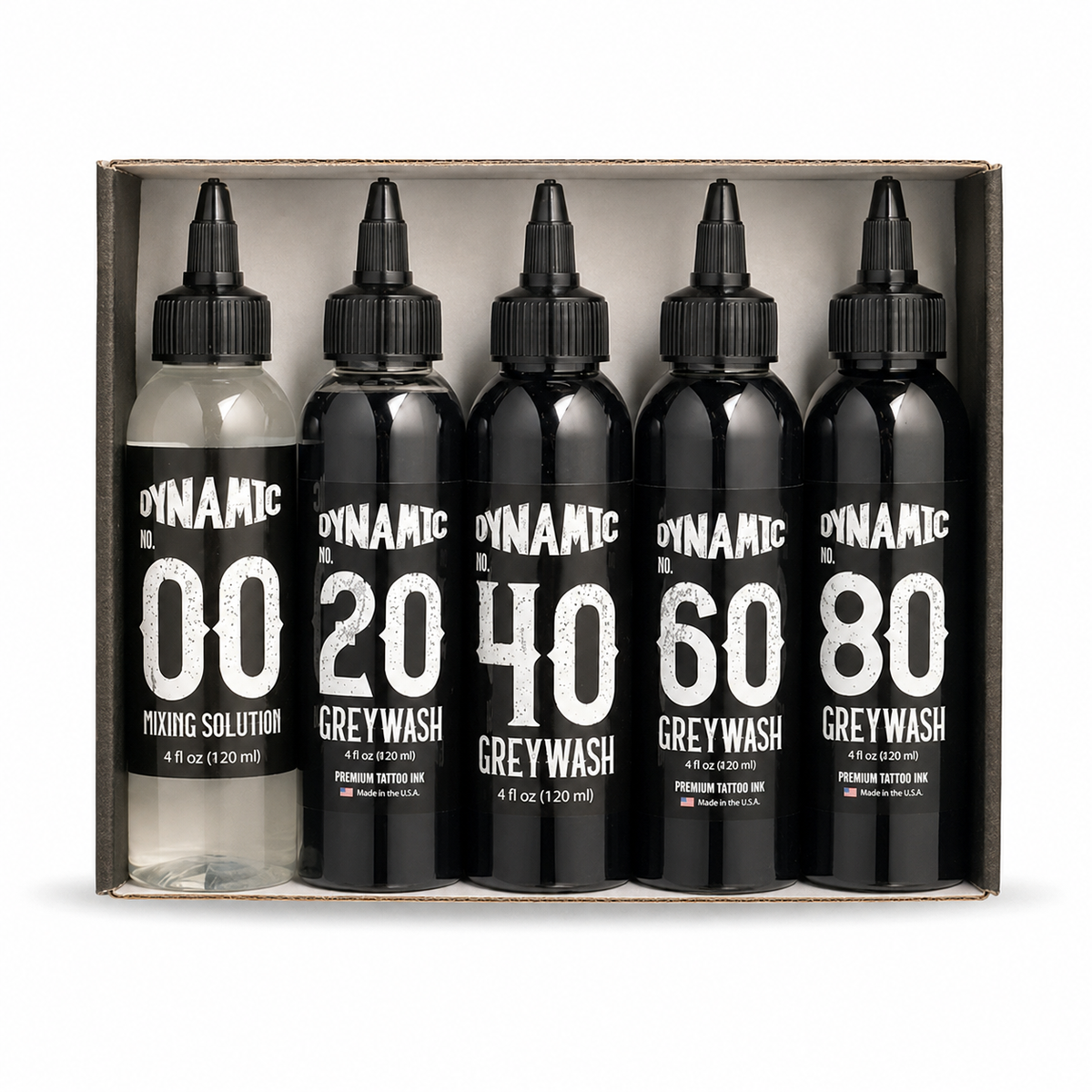 Dynamic Grey Wash Inks set