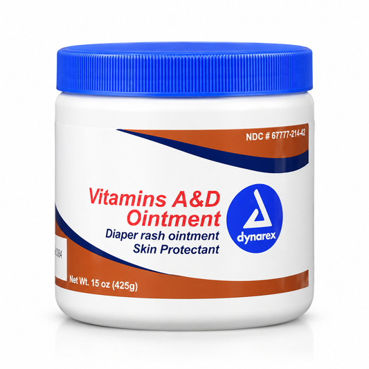 Dynarex Vitamins A & D Ointment Jar