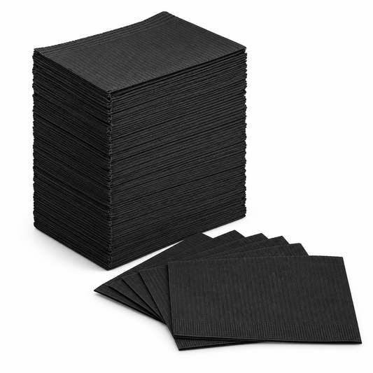 Bibs - Table / Workstation 3Ply Tisue Cover  (Pack of 125 Pcs)