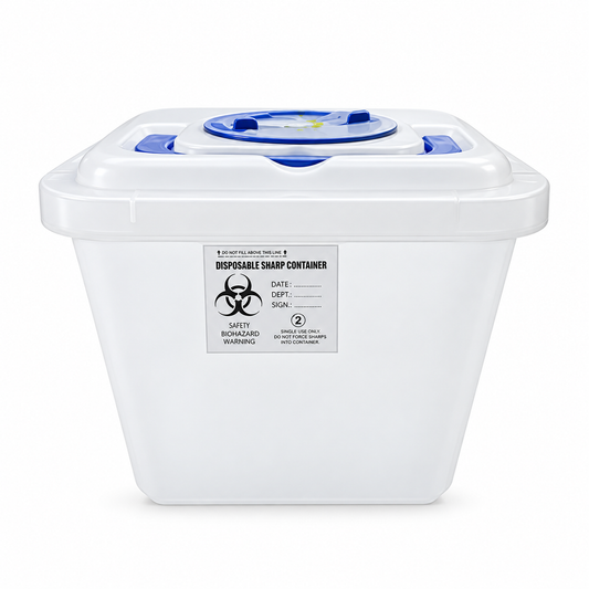 Sharps  Containers -Needle and Blades Disposal Box
