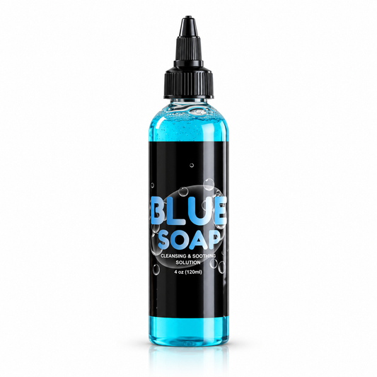 Tattoo Blue Soap Cleaning & Soothing Solution