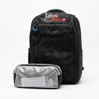 Traveller Tattoo Backpack for Artists with Multi Compartments