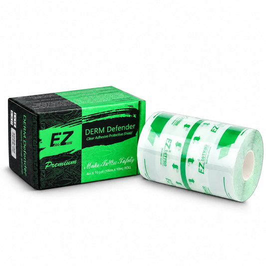 EZ Derm Defender- Premium Tattoo Aftercare Protective Film