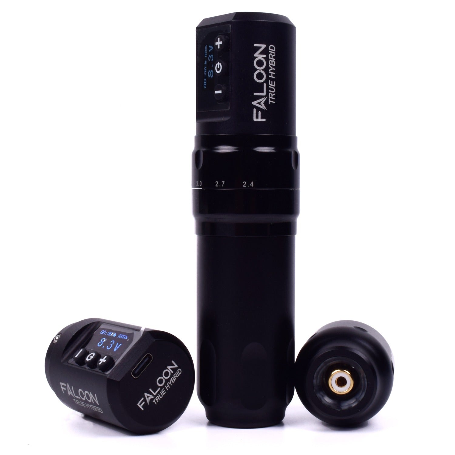 Falcon True Hybrid Wireless Tattoo Pen Machine with Two Removable Battery