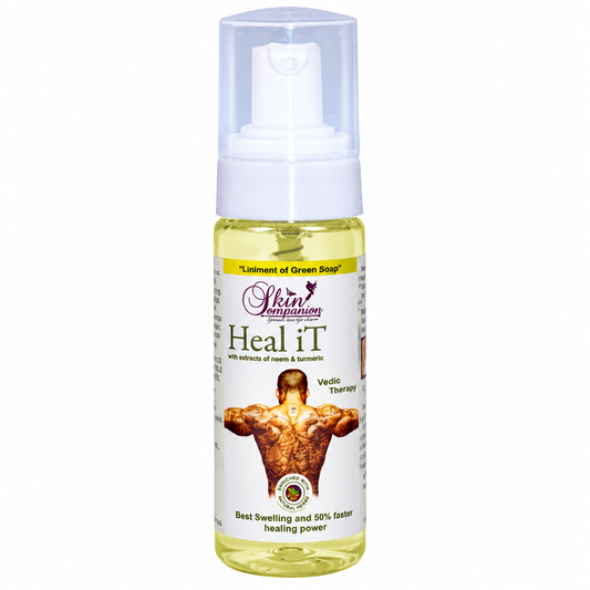 Heal- It - Tattoo Cleaning Foaming Soap, Beats Swelling and 50% Faster Healing