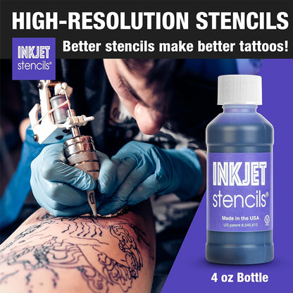 High-resolution stencils INKJET STENCILS better stencils make better tattoos