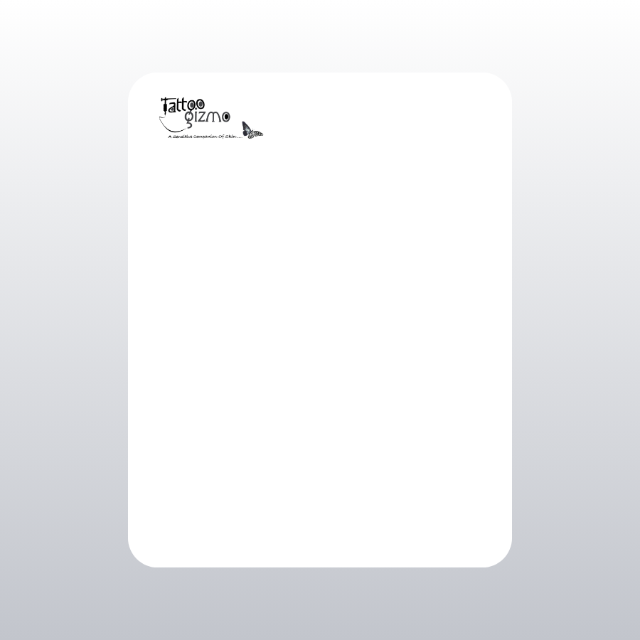 Inkless Tattoo Practice Skin 