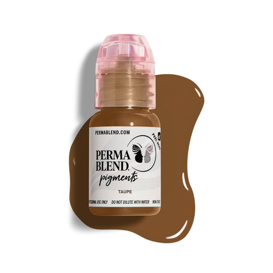 Perma Blend Taupe PMU brow pigment ½ oz bottle