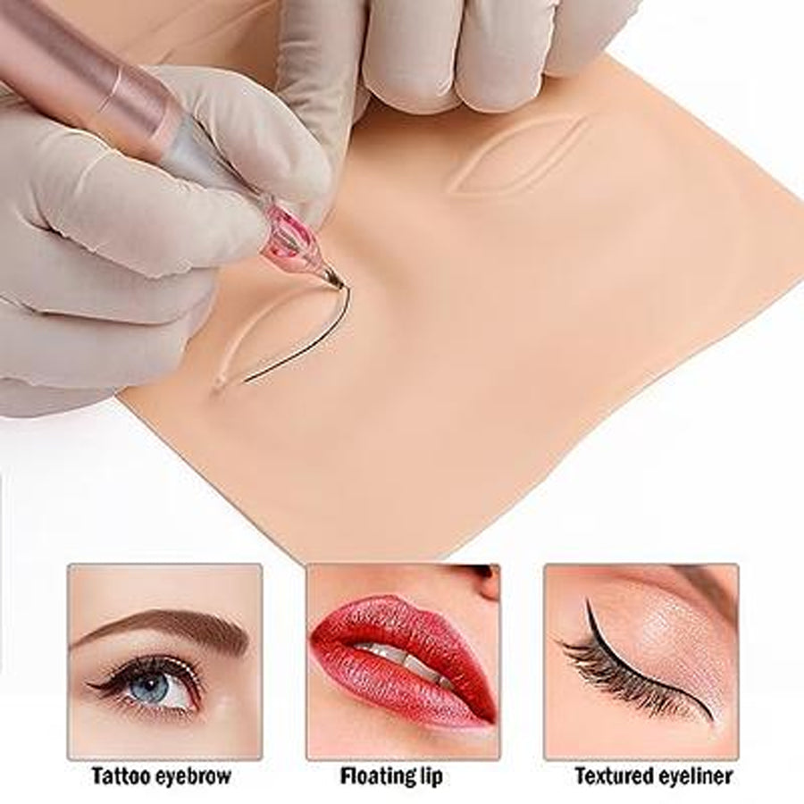 Silicone Fake Skins for Eyebrow, Eyeline,Lip ,3D Microblading Face
