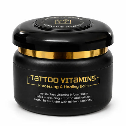 Tattoo Vitamins: Processing & During Tattoo Ointment