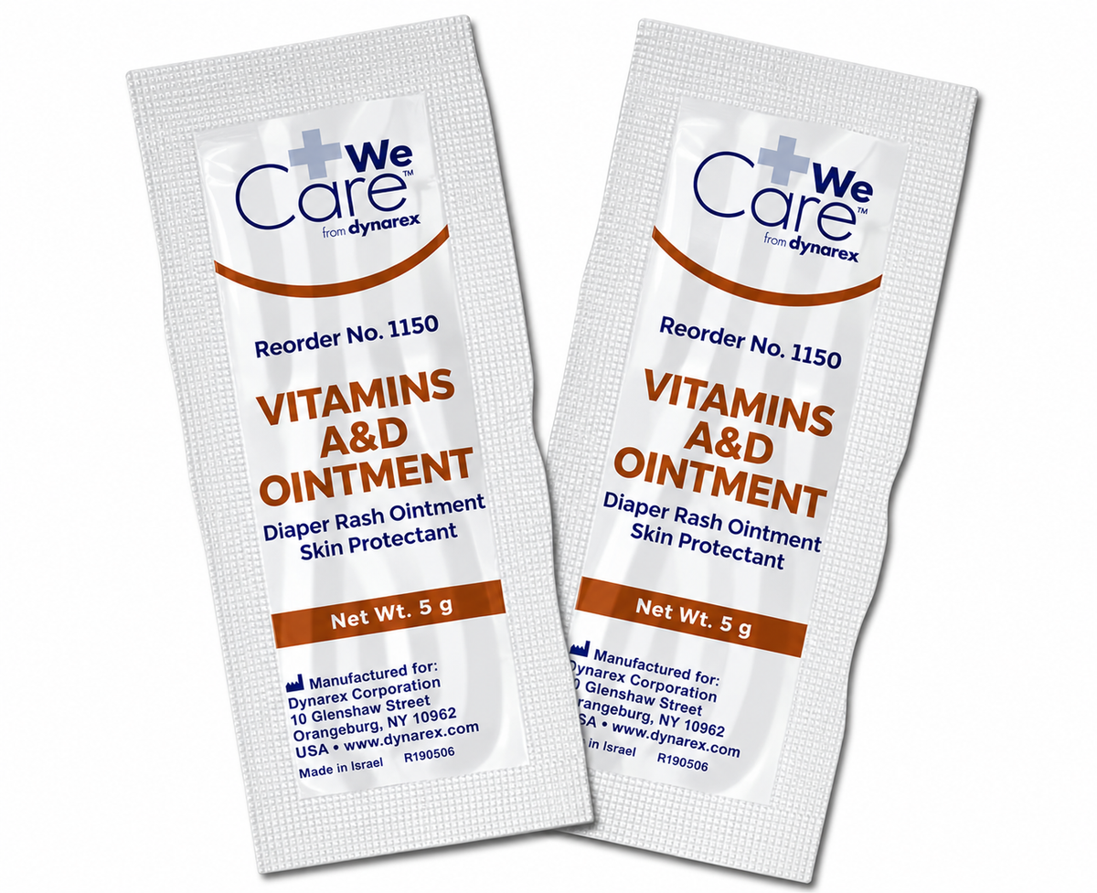 Dynarex Vitamins A & D Ointment Pouch - 5gm