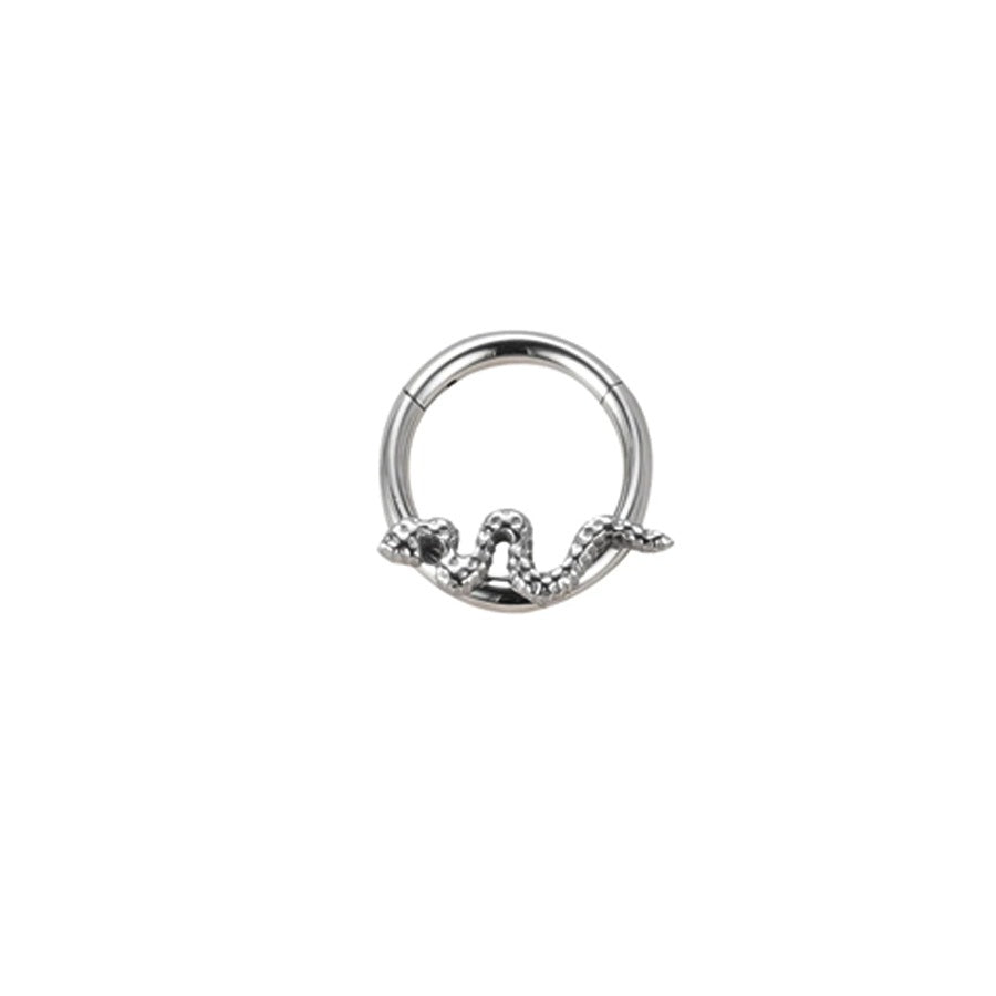 Stainless snake ring