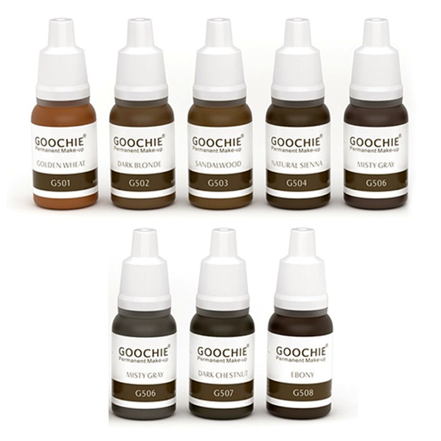 Goochie pigment for eyebrows ink