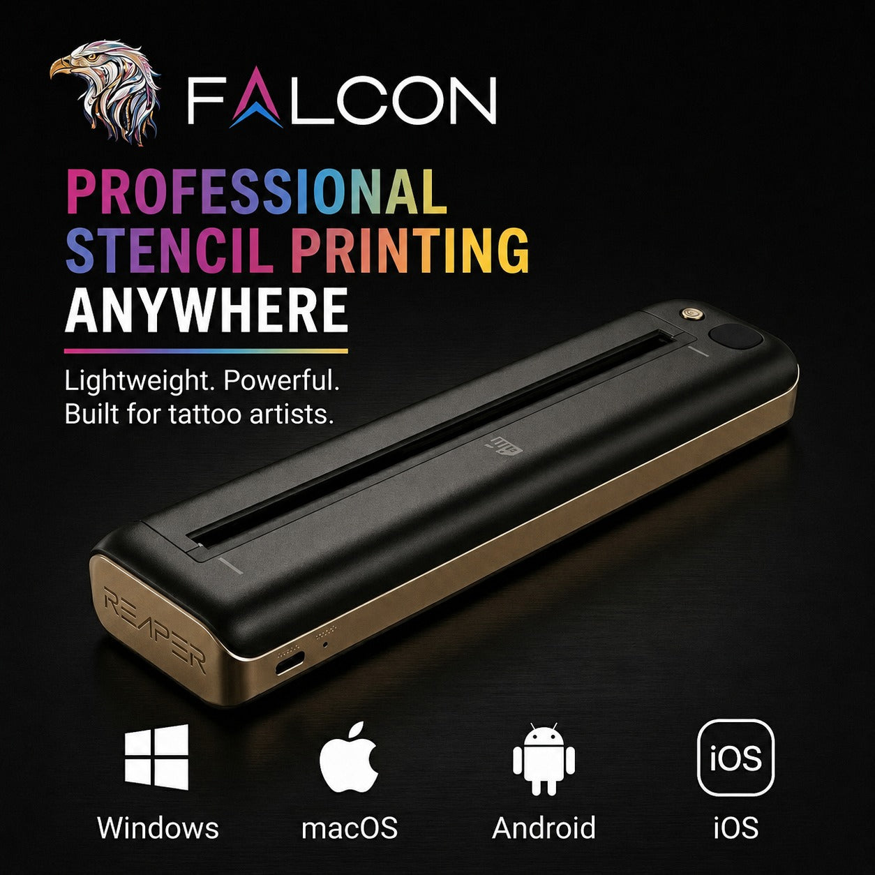 Falcon Reaper Stencil Printer
