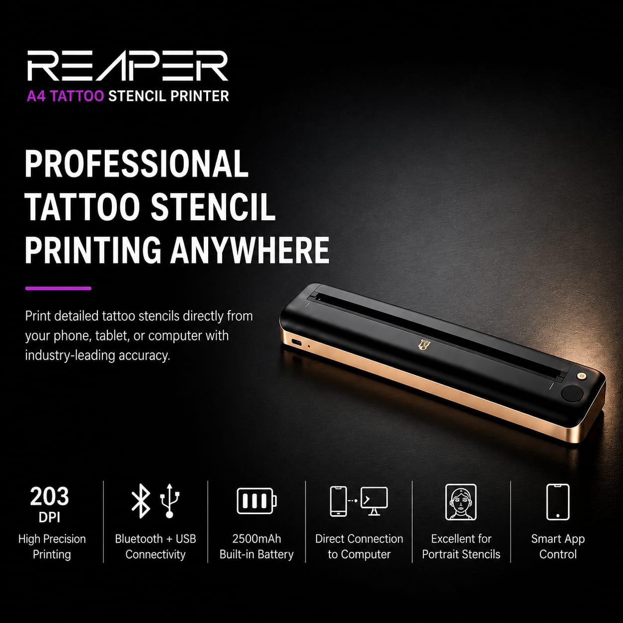 Falcon Reaper Stencil Printer