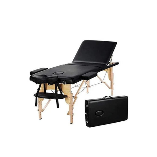 Portable Tattoo Spa Massage Table Bed Wooden 3-Fold (Rs.500 Shipping Included)
