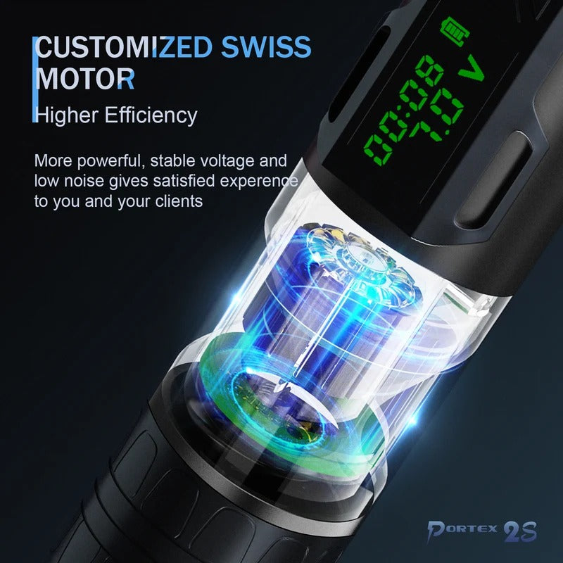 EZ Portex Generation 2S (P2S) Wireless Tattoo Pen Machine