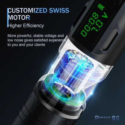 EZ Portex Generation 2S (P2S) Wireless Tattoo Pen Machine