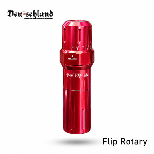 Deutschland Flip Rotary Tattoo Pen Machine  ( Adjustable Stork )
