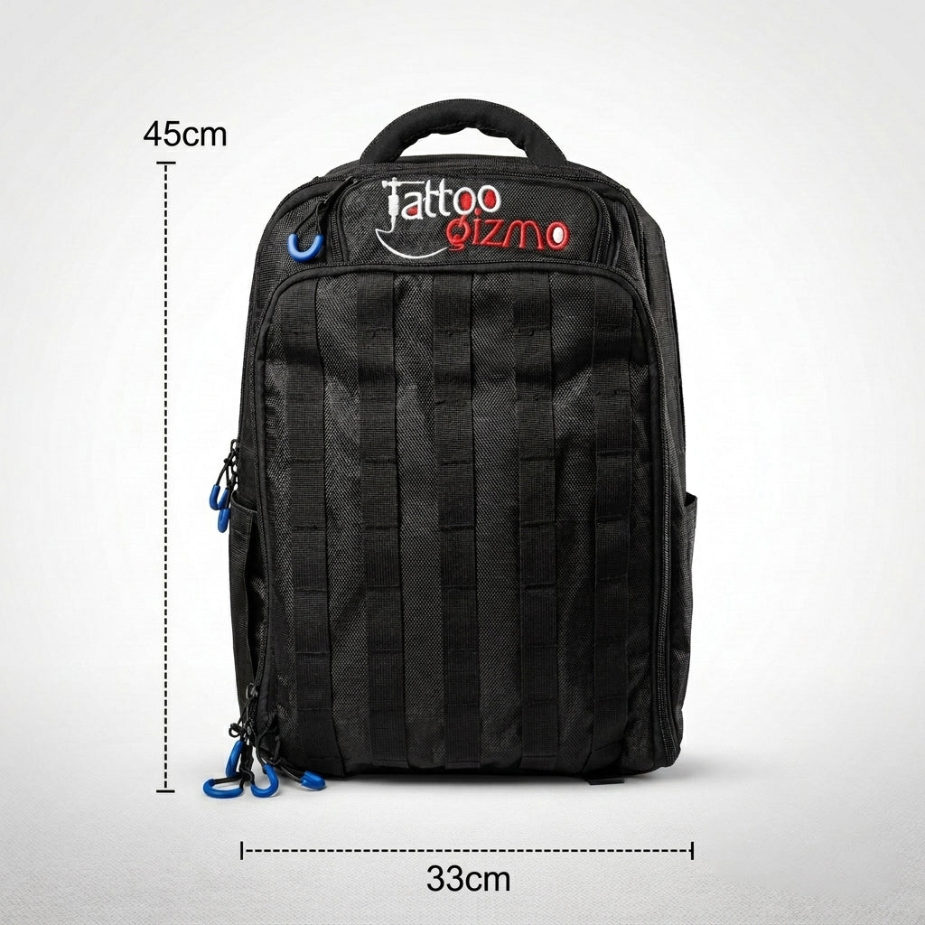 Traveller Tattoo Backpack for Artists with Multi Compartments