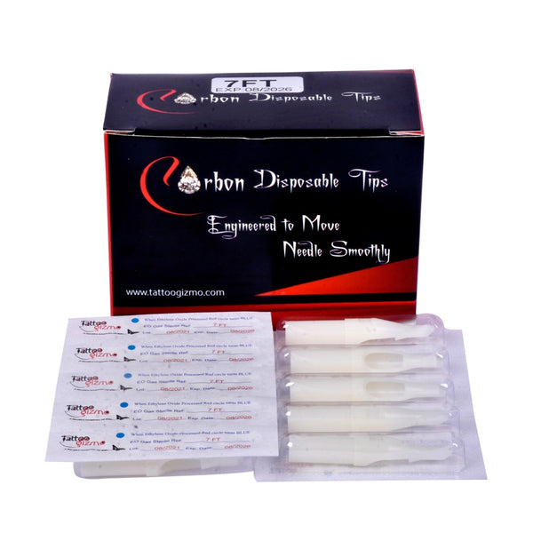Disposable Plastic Tips / Tubes Small - Flat Tips – Tattoo Gizmo