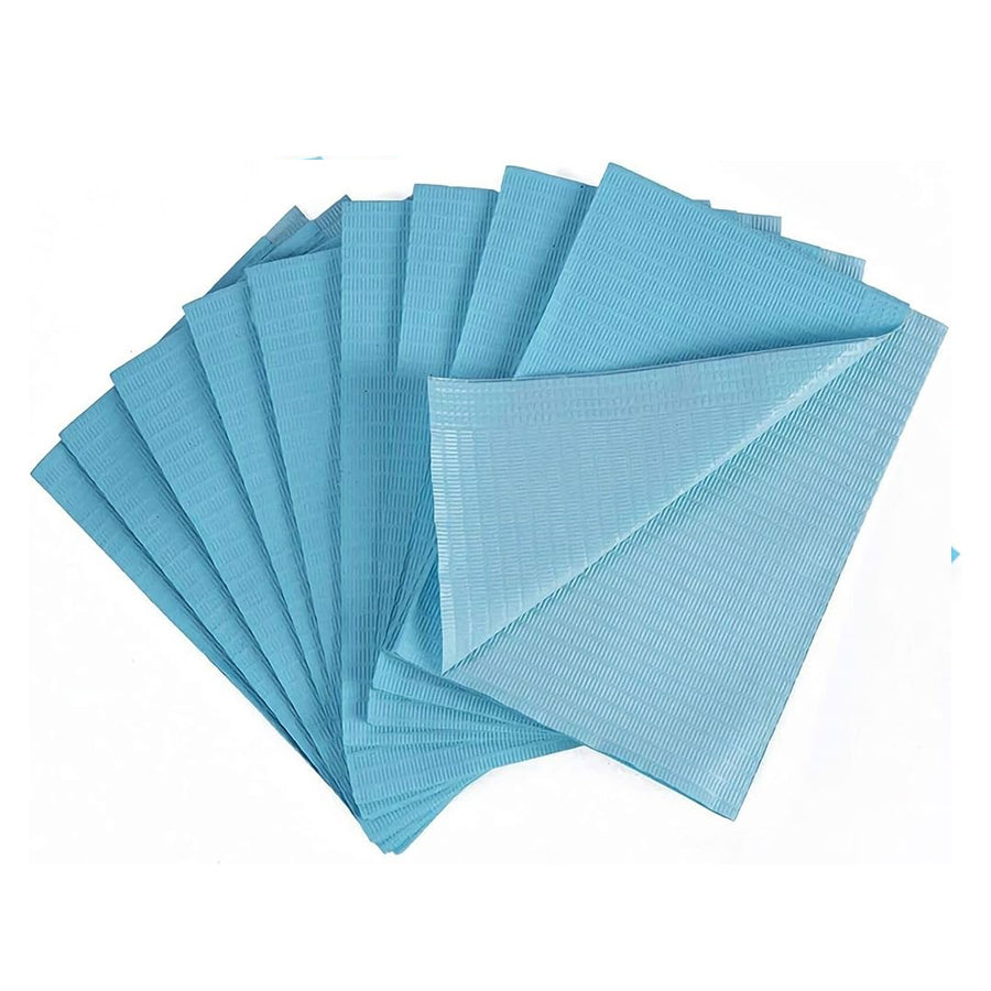 125 Pieces Disposable Dental Bibs Sheets Cloths