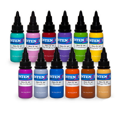 Expire Tattoo Color Inks for Practice - 1oz Only For Use on Tattoo Practice Skin Pad Not For Use on Humane Skin