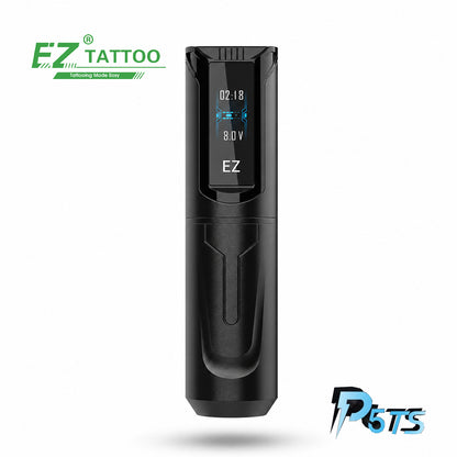 EZ P5 Touchscreen Wireless Battery Tattoo Pen Machine with Bluetooth Footswitch
