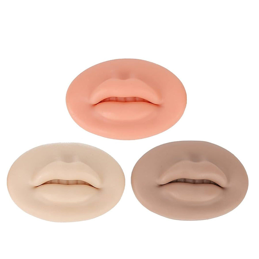 Fake Silicone Tattoo Lips Practice Skin