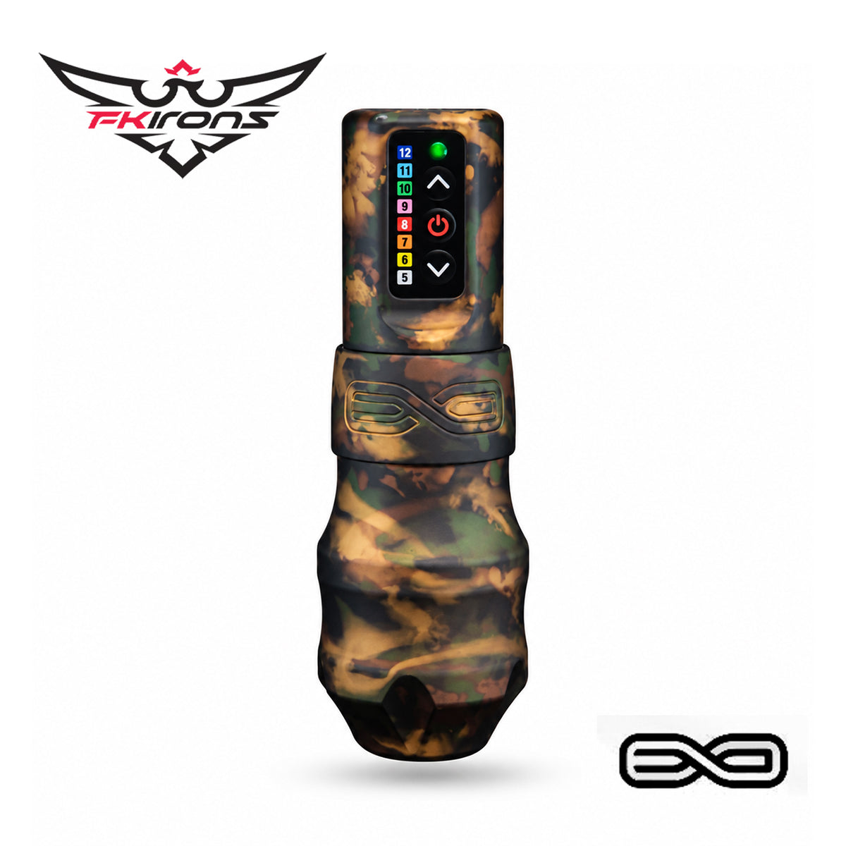 FK Iron EXO Shadow Camo Tattoo Machine
