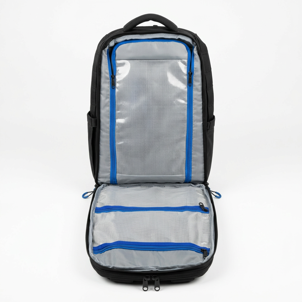 Traveller Tattoo Backpack for Artists with Multi Compartments