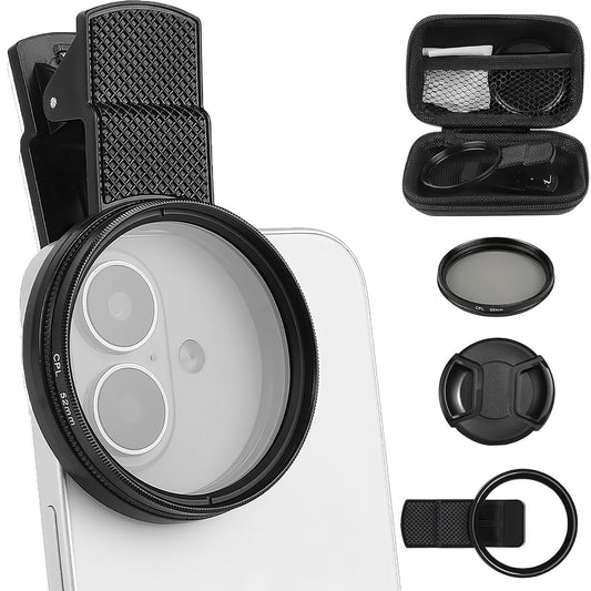 Tattoo Photography Polarizing Filter 52mm – No Reflections & Balanced Light