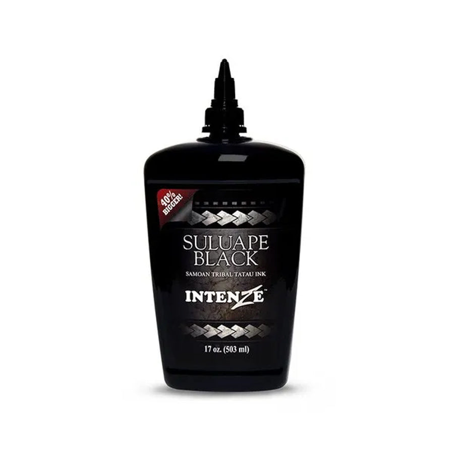 Intenze Tattoo Ink Suluape Black  (17oz)