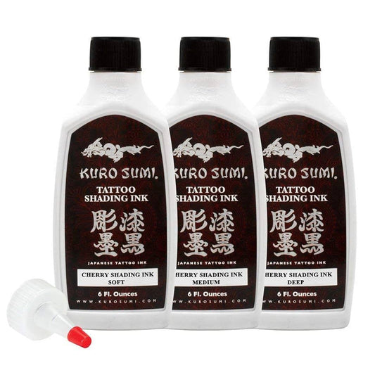 Kuro Sumi Cherry Shading Inks- 6oz