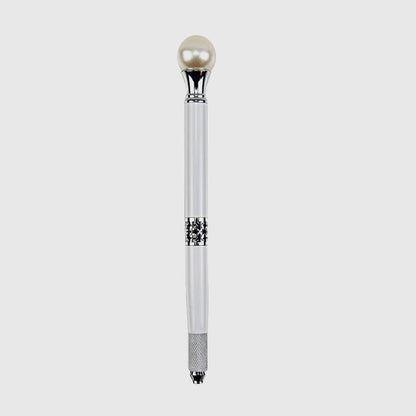 Double-Head Manual Microblading Tattoo Pen White