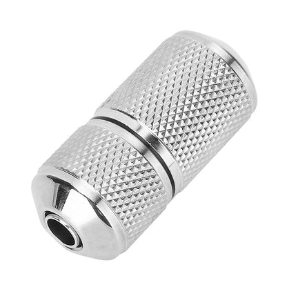 Self-locking Handle Tattoo Grip Tattoo Machine Silver Handle Cartridge Grip