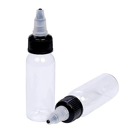 Tattoo Ink  Transparent Bottle