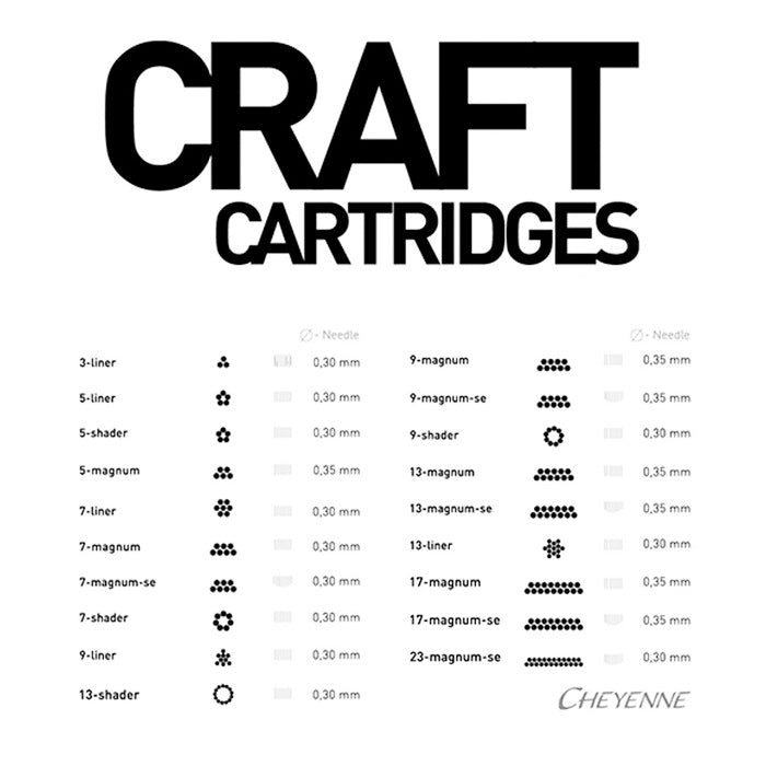 Craft Tattoo Cartridge Needle 