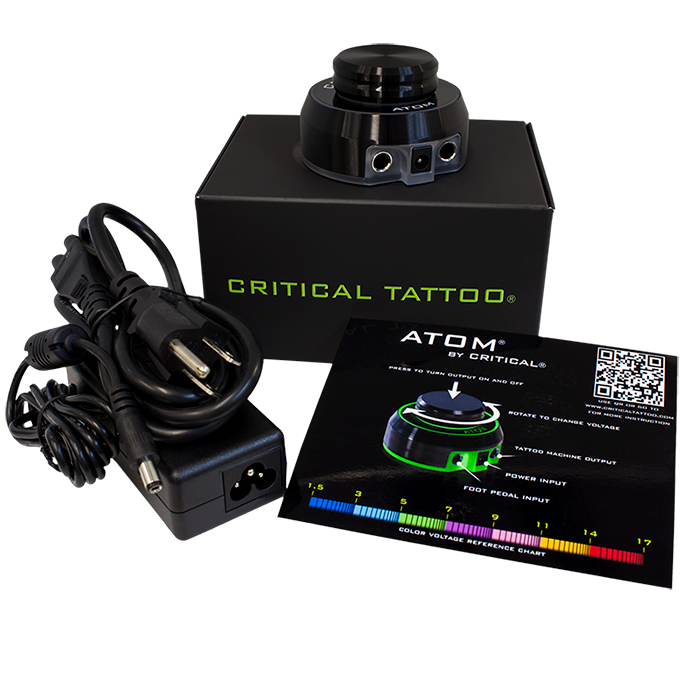 Critical Power Supply Atom and power adapter.