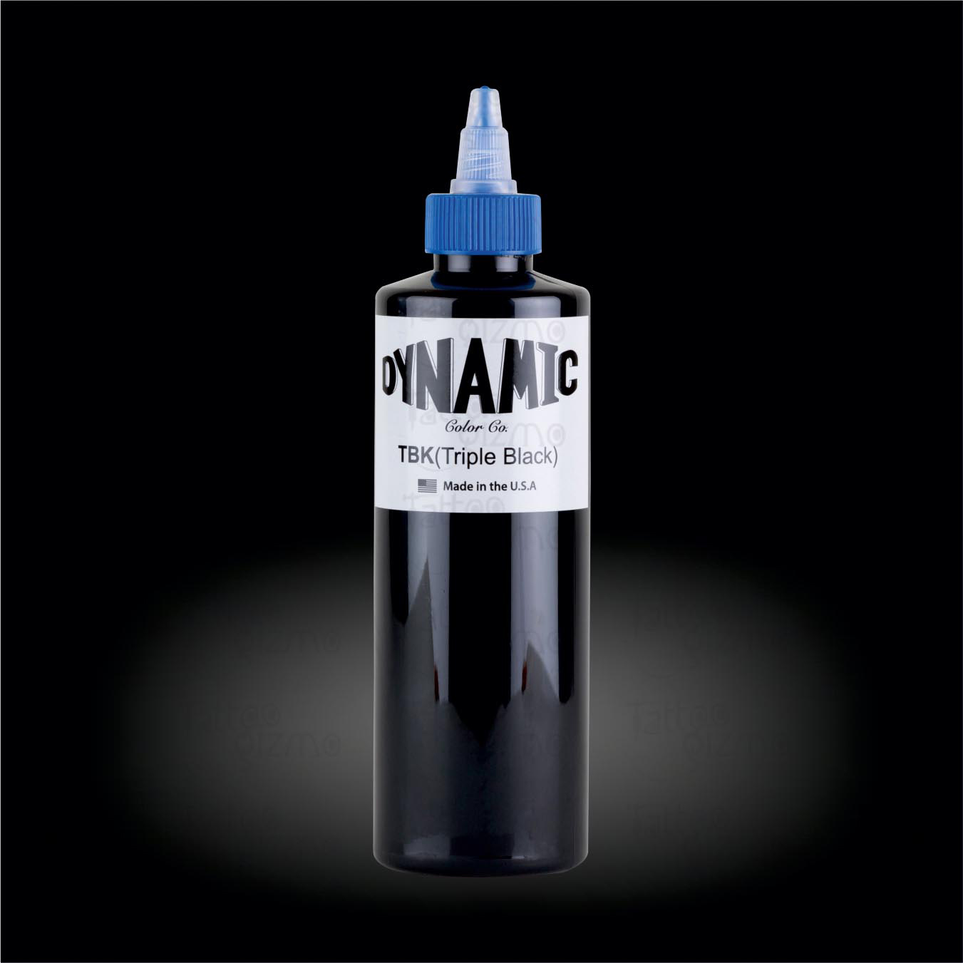 Dynamic Triple Black Tattoo Ink — 8oz Bottle