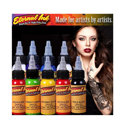 Eternal Tattoo Colors - Individual Bottles - 1oz