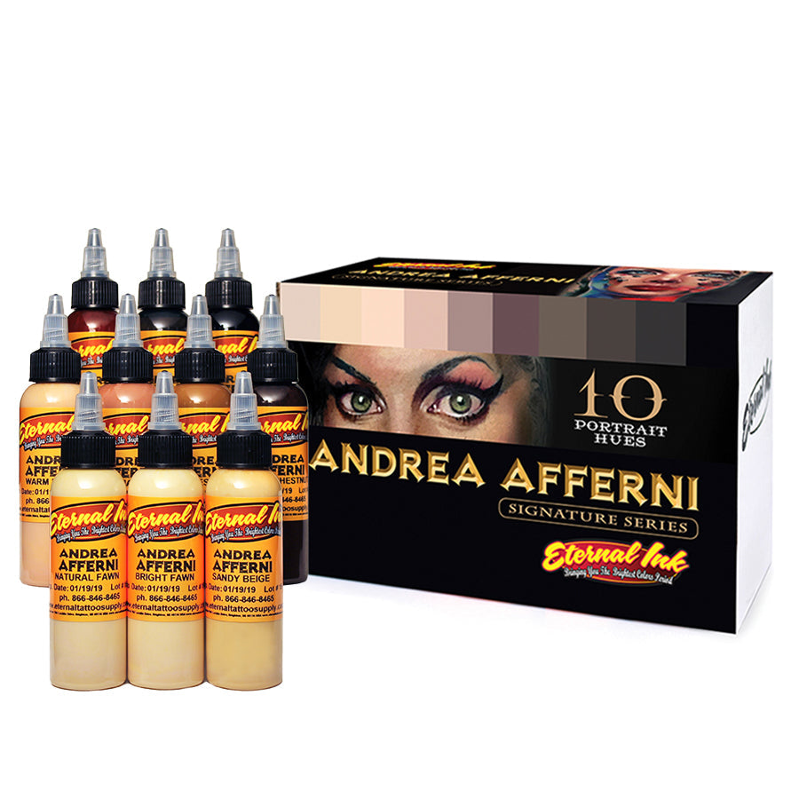 Eternal The Andrea Afferni Portrait color set 10 Bottles 1oz Each