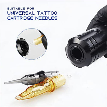 Falcon single button wireless tattoo pen with caetridge