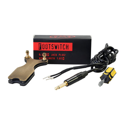 Footswitch Brass Heavy With Screwdriver