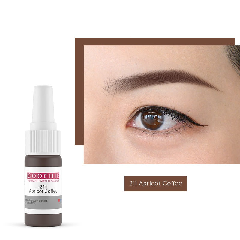 Goochie 211 Apricot Coffee Permanent Make Up Pigment Color